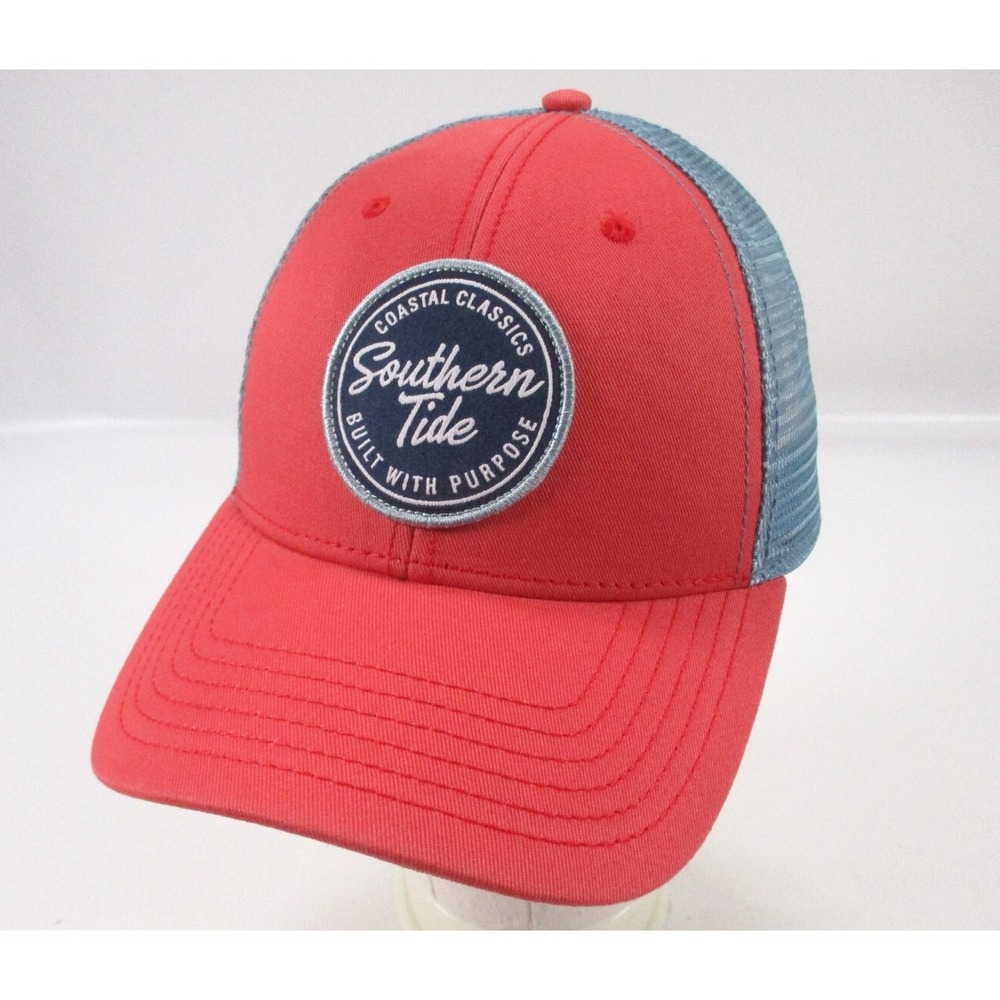 Southern Tide Logo Snapback Meshback Hat, SkipJack  Trucker‎ Adjustable Hat Cap